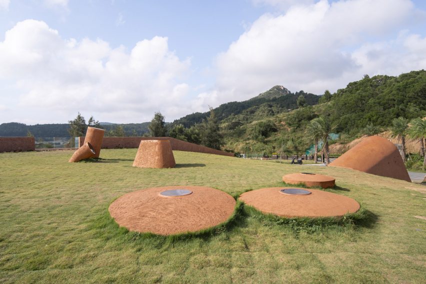 Blue Insight Cave Space in China by 3andwich Design