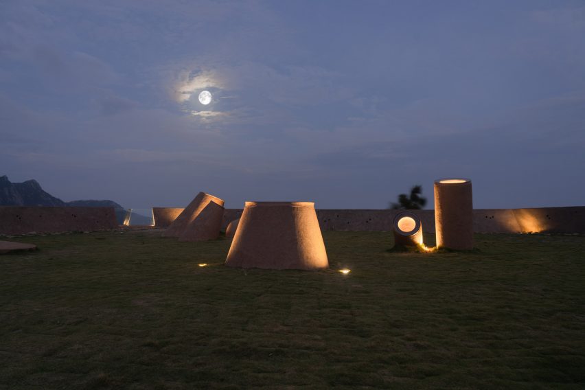 Blue Insight Cave Space in China by 3andwich Design