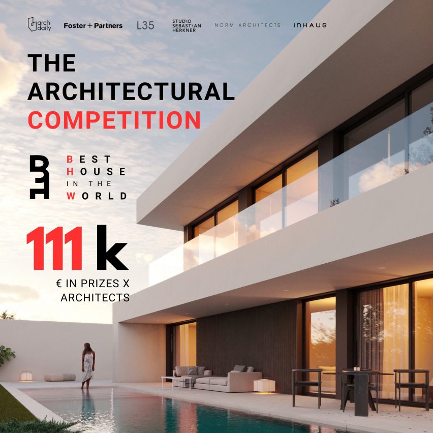 The best house in the world competition marketing graphic