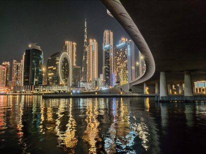 Dubai's Burj Khalifa's skyline