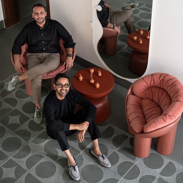 Interior design judges Huzefa Rangwala and Jasem Pirani
