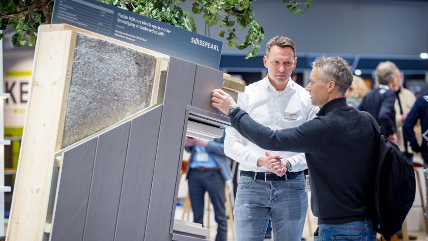 Photo of exhibition at a trade show