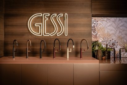 Gessi's kitchen faucets