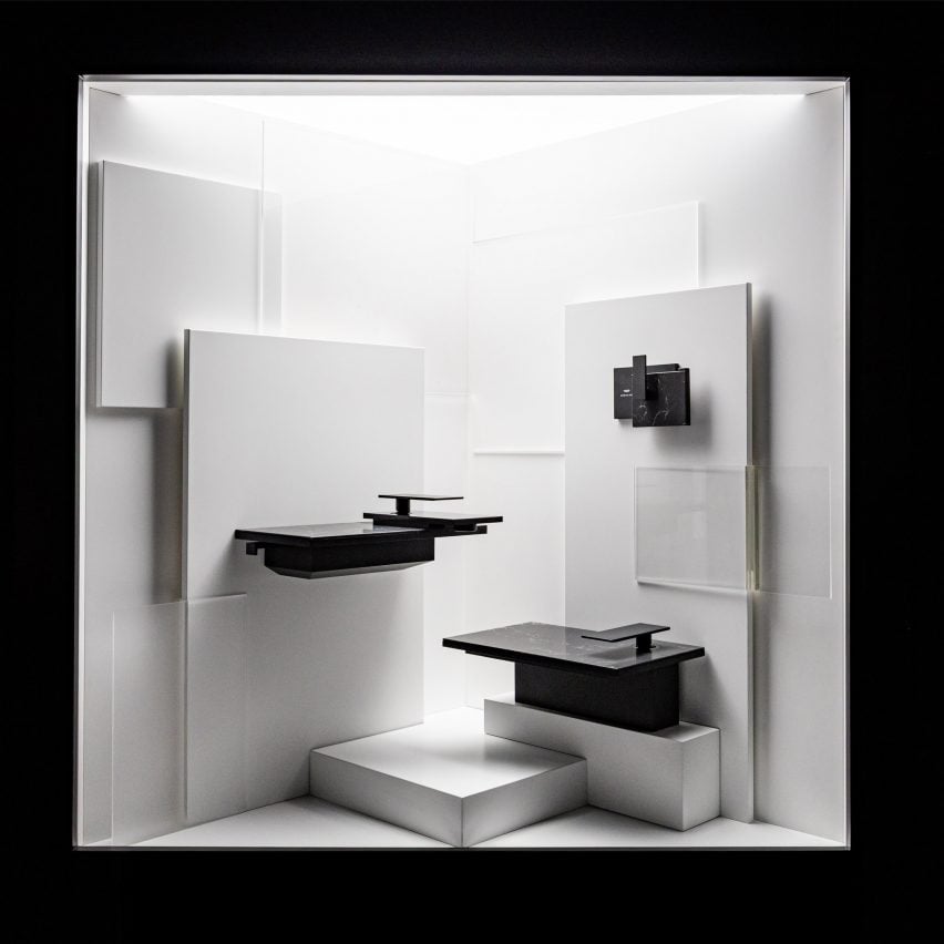 Grohe's installation as part of Milan design week