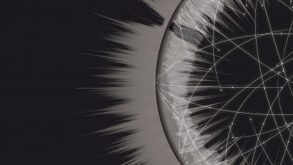 Space-like artwork by Tiziana Alocci