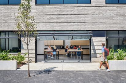 James Lawson High School in Nashville featuring light grey bricks