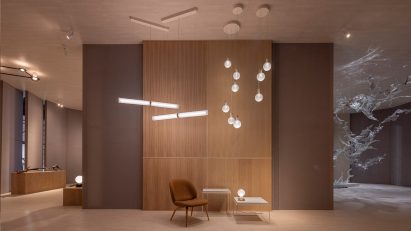 Lasvit installation at Milan design week