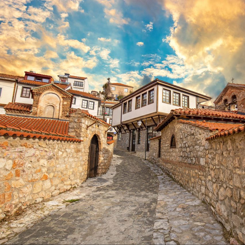 Walls within a rural Italian city 