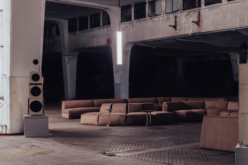 Alcova pop-up bar at Milan design week