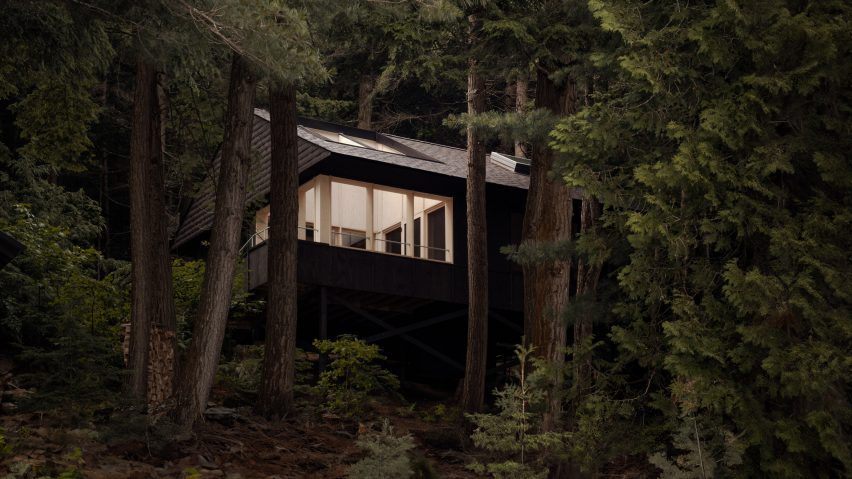 Smoke Lake Cabin by Anya Moryoussef Architect