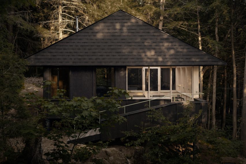 Smoke Lake Cabin by Anya Moryoussef Architect