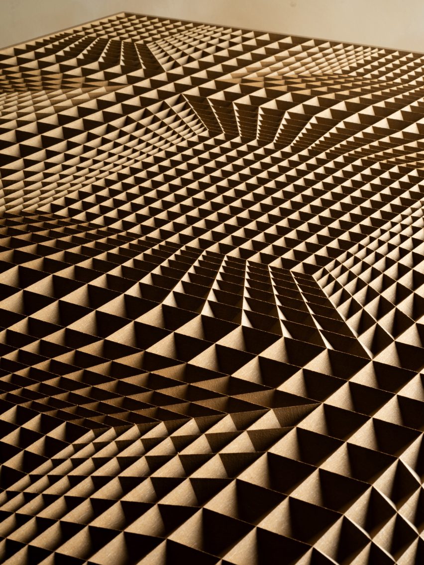 Carved MDF in Deus Ex Machina by Arno Hoogland