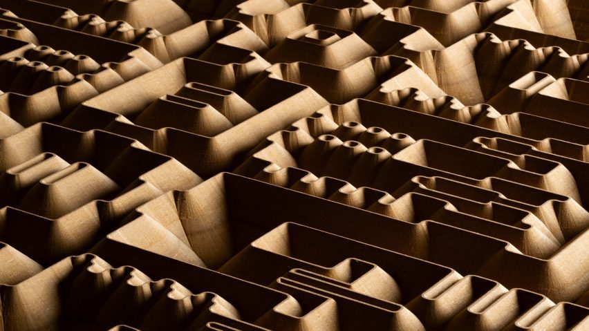 Carved MDF in Deus Ex Machina by Arno Hoogland