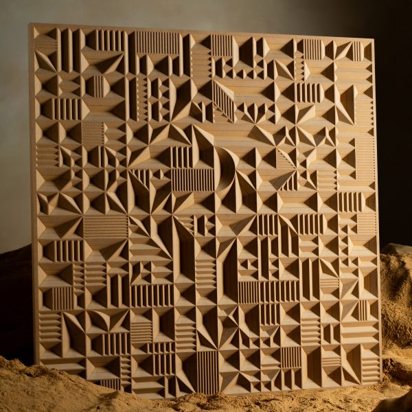 Carved MDF in Deus Ex Machina by Arno Hoogland