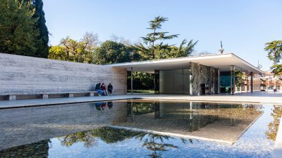 German Pavilion, Barcelona 1929, Ludwig Mies van der Rohe and Lilly Reich