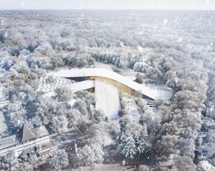 Hungarian Natural History Museum by BIG