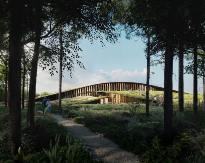Museum exterior by BIG