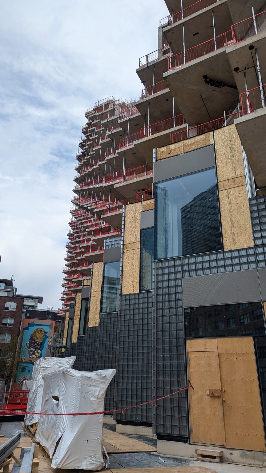 Toronto BIG construction images King West