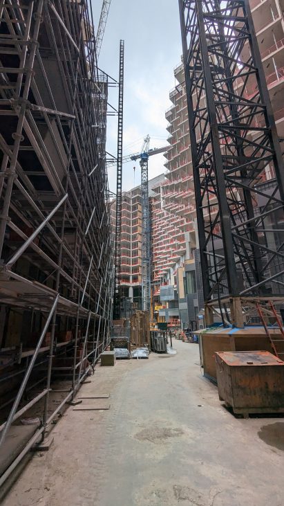 Toronto BIG construction images King West