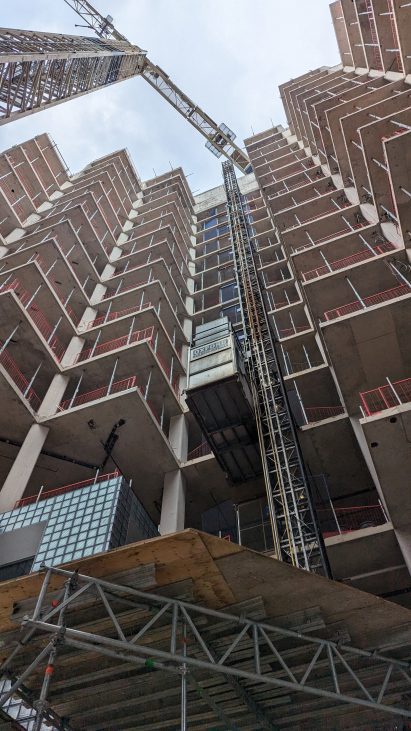 Toronto BIG construction images King West