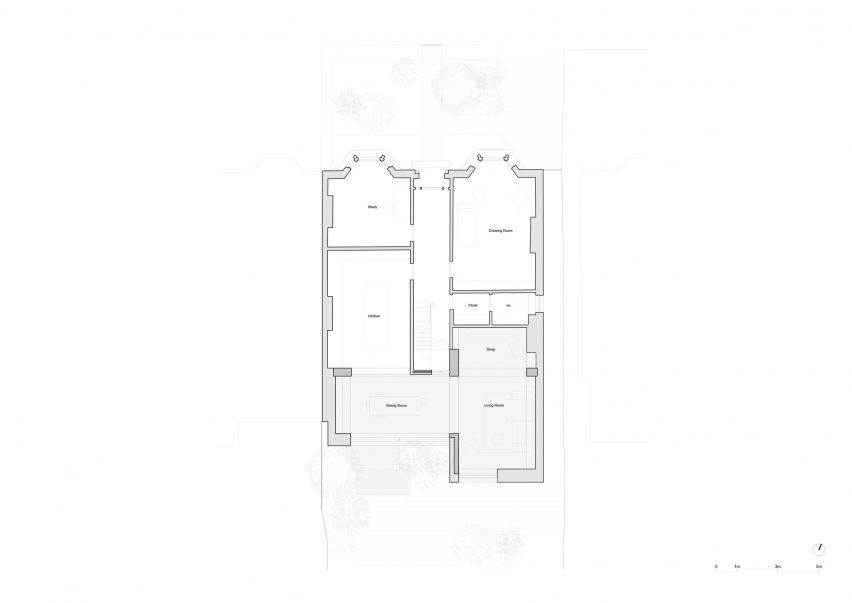 Plan of Lordship House by Bindloss Dawes