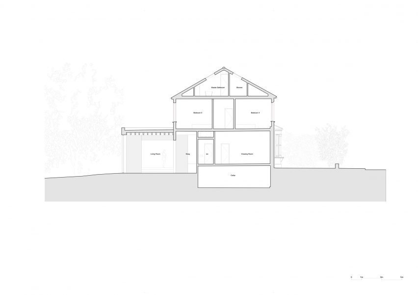Section of Lordship House by Bindloss Dawes