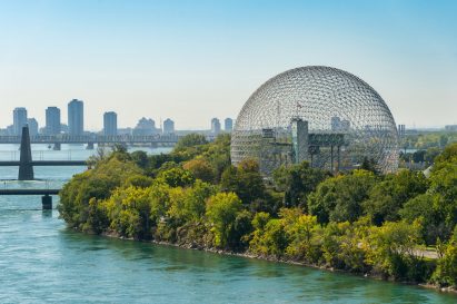 The Biosphere, Montreal 1967, by Richard Buckminster Fuller with Shoji Sadao