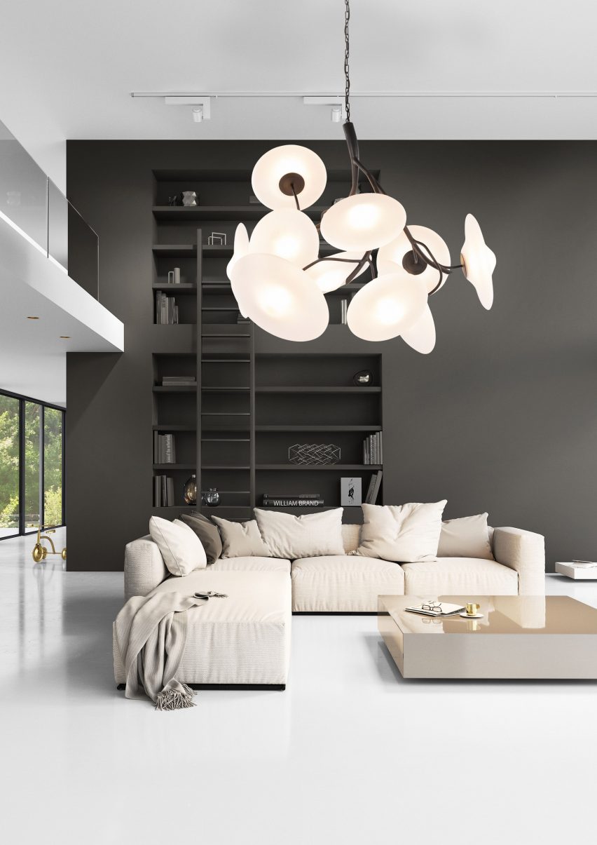 Blossom chandelier by Brand Van Egmond