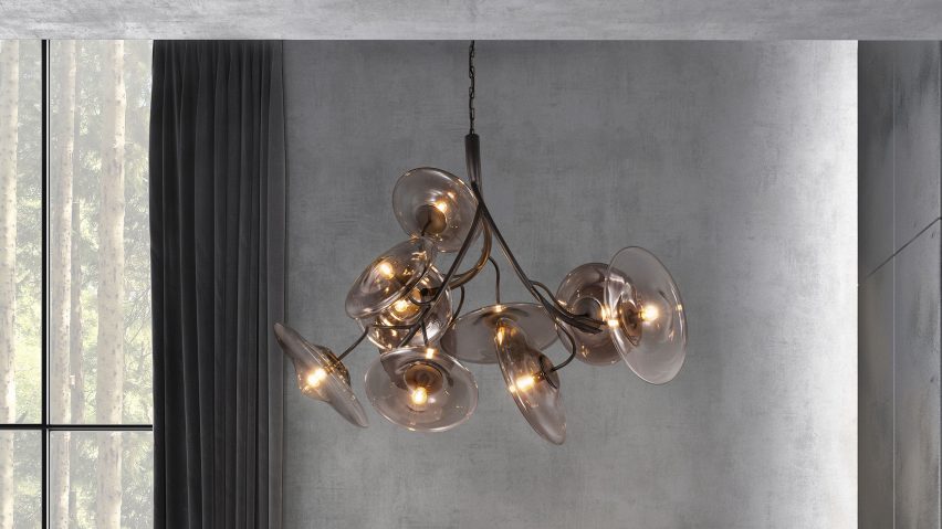 Blossom chandelier by Brand Van Egmond