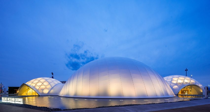 Blue Ocean Dome by Shigeru Ban