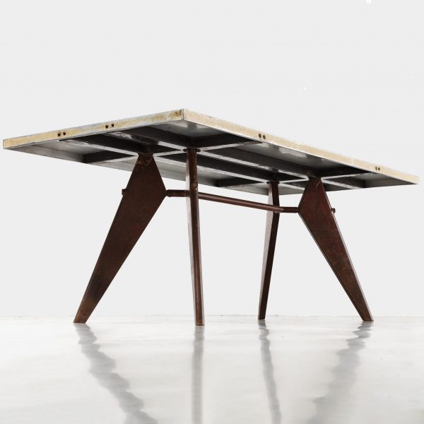 S.A.M. Tropique No. 503 table, 1951, from Jean Prouvé: From Furniture to Architecture