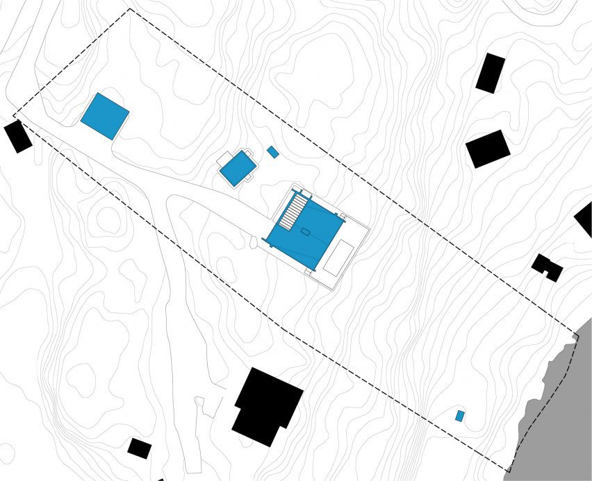 Plan of House Djurö by Campus