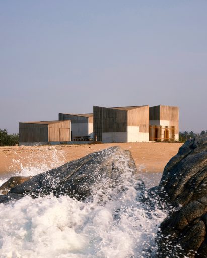 Houses on the beach