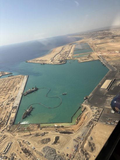 Oxagon port construction