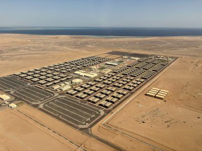 Work camp at Neom