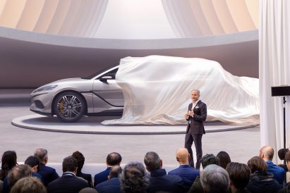 Denza launch at Milan design week 2025