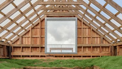 Timber building presented at DesignMarch