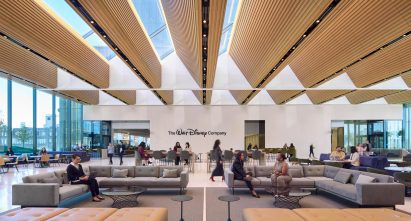 Interior of New York disney HQ