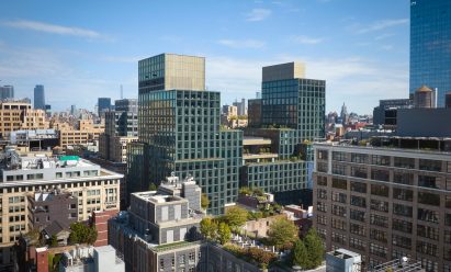 Disney HQ green terracotta New York