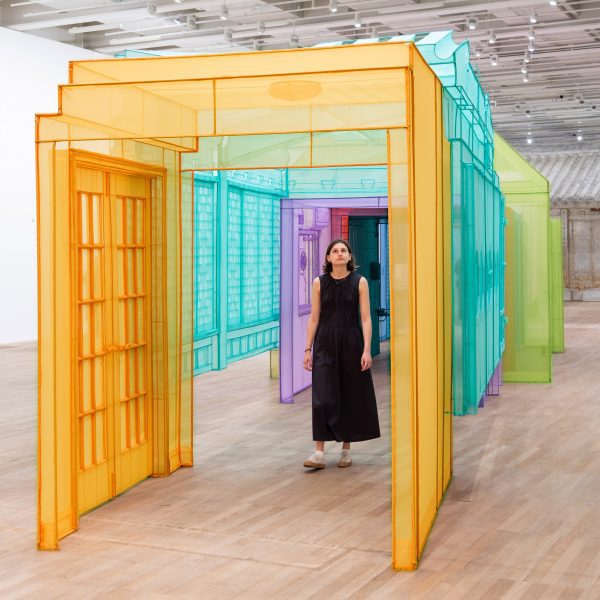Colourful installation by Do Ho Suh