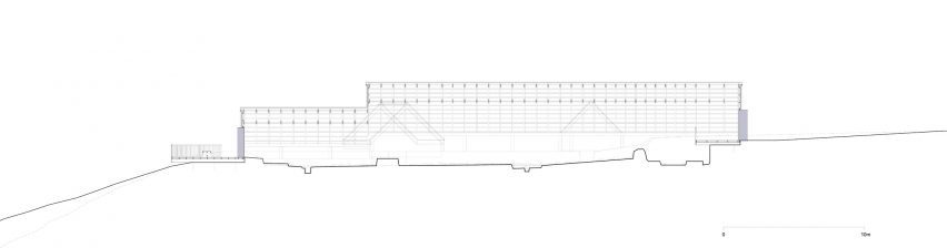 Section of the Stöng Viking ruins shelter in Iceland by Sp(r)int Studio