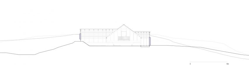 Section of the Stöng Viking ruins shelter in Iceland by Sp(r)int Studio