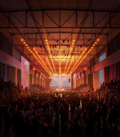 Turbine hall inside Tres Xemeneies