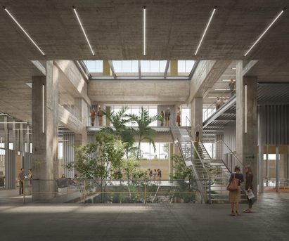 Interior of Barcelona power station