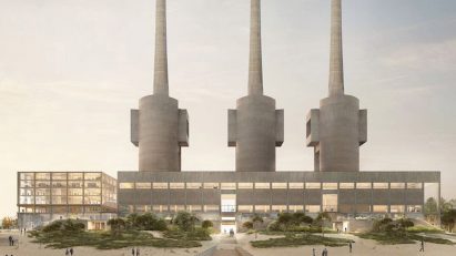 Power station renovation in Barcelona
