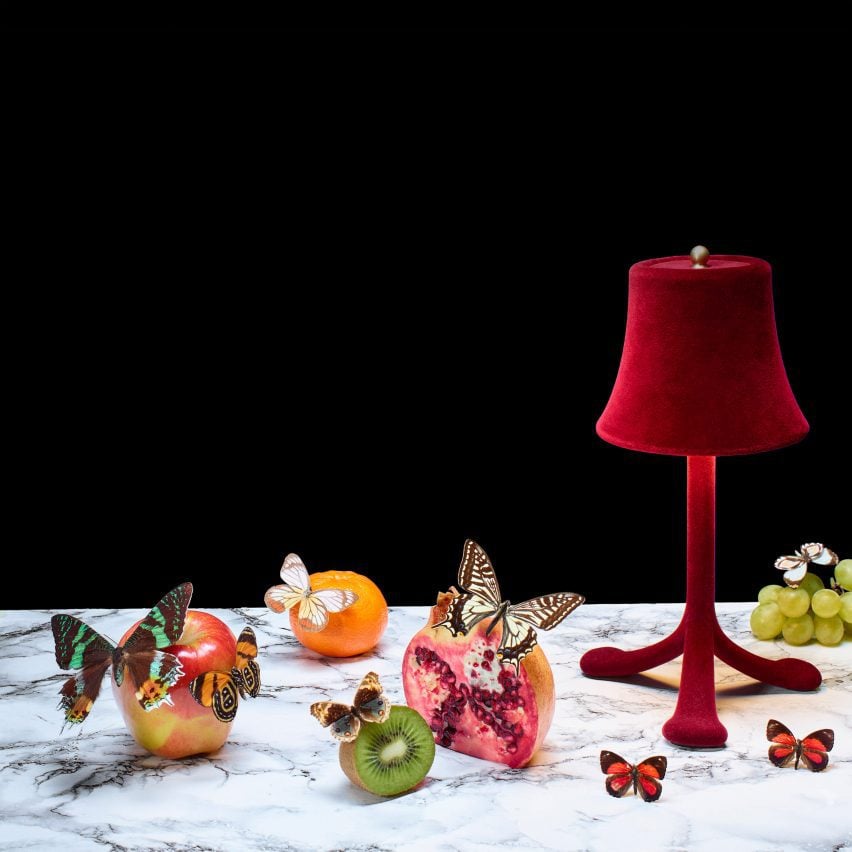 Herzog & de Meuron designs three-legged Trois Rois lamps for Artemide