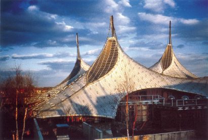 German Pavilion, Montreal 1967, by Frei Otto
