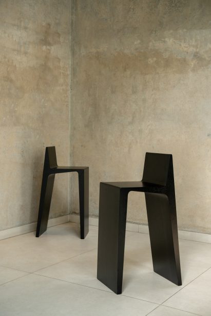 Black chairs