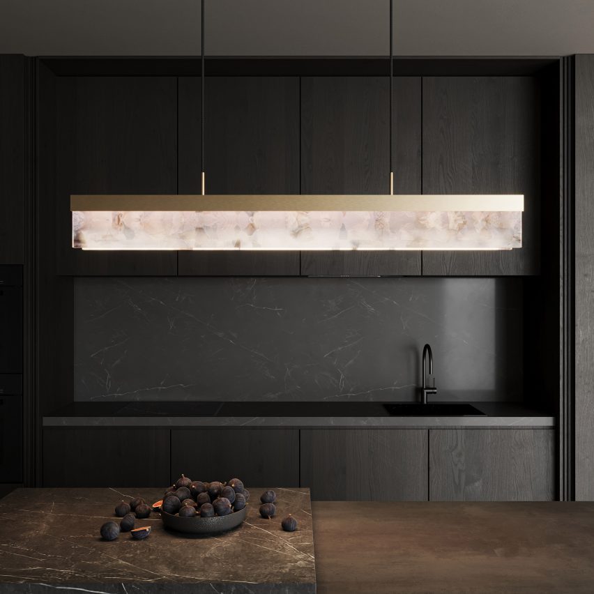 Fragment Line lighting by Studio Dechem for Bomma