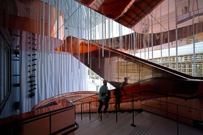 Staircase at France Pavilion at Expo 2025 Osaka